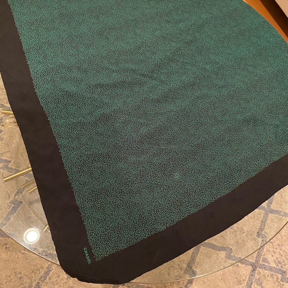 Authentic Chanel Silk Scarf
